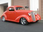 1935 CHEVROLET MASTER DELUXE CUSTOM 2 DOOR COUPE - Front 3/4 - 81368