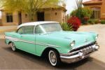 1957 PONTIAC SUPER CHIEF CATALINA 2 DOOR HARDTOP - Front 3/4 - 81423
