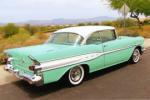 1957 PONTIAC SUPER CHIEF CATALINA 2 DOOR HARDTOP - Rear 3/4 - 81423