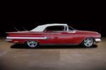 1960 CHEVROLET IMPALA CUSTOM CONVERTIBLE - Side Profile - 81735