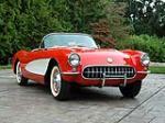 1957 CHEVROLET CORVETTE CONVERTIBLE - Front 3/4 - 81781