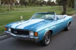 1972 CHEVROLET CHEVELLE SS CONVERTIBLE - Front 3/4 - 82165