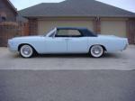 1966 LINCOLN CONTINENTAL 4 DOOR CONVERTIBLE - Side Profile - 82367