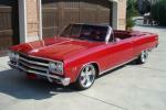 1965 CHEVROLET CHEVELLE MALIBU SS CONVERTIBLE RESTOMOD - Front 3/4 - 82509