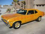 1971 CHEVROLET NOVA CUSTOM 2 DOOR COUPE - Side Profile - 82733