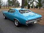 1968 CHEVROLET CHEVELLE 2 DOOR COUPE - Rear 3/4 - 88845