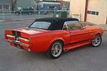 1968 FORD MUSTANG CUSTOM CONVERTIBLE - Rear 3/4 - 89029