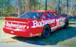 1992 FORD THUNDERBIRD BUDWEISER #11 NASCAR - Rear 3/4 - 89067