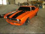 1969 CHEVROLET CAMARO SS CUSTOM COUPE - Front 3/4 - 89085