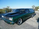 1964 CHEVROLET CHEVELLE CUSTOM 2 DOOR WAGON - Front 3/4 - 89091