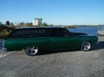 1964 CHEVROLET CHEVELLE CUSTOM 2 DOOR WAGON - Side Profile - 89091