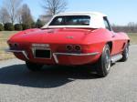 1967 CHEVROLET CORVETTE CONVERTIBLE - Rear 3/4 - 89191