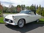 1956 FORD THUNDERBIRD CONVERTIBLE - Front 3/4 - 91011