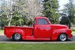 1952 CHEVROLET 3100 CUSTOM PICKUP - Side Profile - 91021
