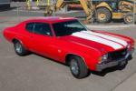 1971 CHEVROLET CHEVELLE CUSTOM COUPE - Front 3/4 - 91074