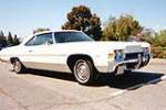 1972 CHEVROLET IMPALA CONVERTIBLE - Front 3/4 - 91148