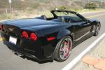 2007 CHEVROLET CORVETTE CUSTOM CONVERTIBLE - Rear 3/4 - 91348