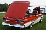 1958 FORD FAIRLANE 500 SKYLINER RETRACTABLE HARDTOP CONVERTIBLE - Rear 3/4 - 91728