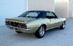 1968 CHEVROLET CAMARO CUSTOM COUPE - Rear 3/4 - 93330