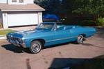 1967 CHEVROLET IMPALA CONVERTIBLE - Front 3/4 - 93444