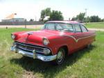 1955 FORD FAIRLANE CROWN VICTORIA 2 DOOR HARDTOP - Front 3/4 - 93487