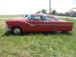 1955 FORD FAIRLANE CROWN VICTORIA 2 DOOR HARDTOP - Side Profile - 93487