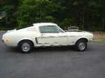 1968 FORD MUSTANG GT 2 DOOR FASTBACK - Side Profile - 93493