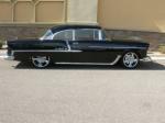 1955 CHEVROLET BEL AIR CUSTOM 2 DOOR HARDTOP - Side Profile - 93567