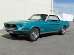 1968 FORD MUSTANG COUPE - Front 3/4 - 93610