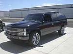 1999 CHEVROLET SUBURBAN CUSTOM SUV - Side Profile - 93640