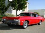 1968 CHEVROLET IMPALA 2 DOOR COUPE - Front 3/4 - 93651