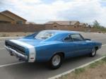 1969 DODGE CHARGER CUSTOM 2 DOOR HARDTOP - Rear 3/4 - 93860