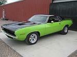 1970 PLYMOUTH CUDA CUSTOM 2 DOOR HARDTOP - Front 3/4 - 93864