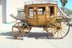 0 STAGE COACH FULL SIZED 1880 STYLE REPLICA - Rear 3/4 - 94048