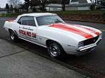 1969 CHEVROLET CAMARO INDY PACE CAR CONVERTIBLE - Front 3/4 - 96124