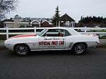 1969 CHEVROLET CAMARO INDY PACE CAR CONVERTIBLE - Side Profile - 96124