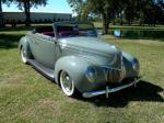 1939 FORD DELUXE CUSTOM CONVERTIBLE - Front 3/4 - 96192