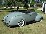 1939 FORD DELUXE CUSTOM CONVERTIBLE - Rear 3/4 - 96192