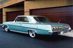 1962 CHEVROLET IMPALA CUSTOM 2 DOOR HARDTOP - Rear 3/4 - 96474