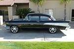 1957 CHEVROLET 210 CUSTOM 2 DOOR HARDTOP - Front 3/4 - 97444