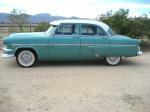 1954 FORD CUSTOM LINE 4 DOOR SEDAN - Side Profile - 98123