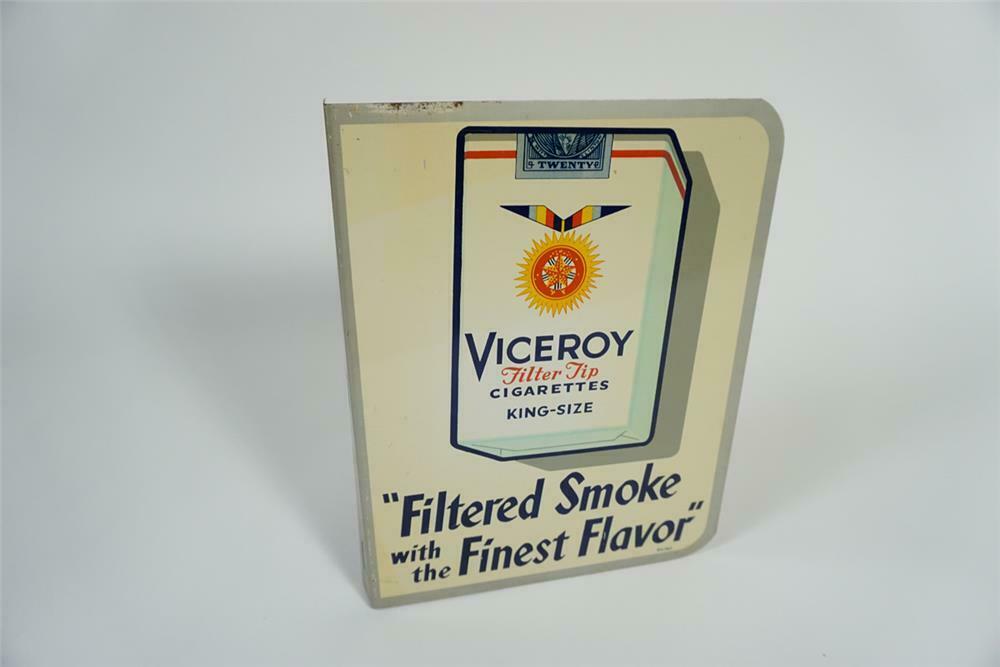 viceroy filter tip cigarettes 1956 Only has 20,000Filters 20,000 Filters Yes, 20,000 filters in every VICEROY TWICE AS MANY FILTERS as the other two largest-selling brands! TWICE FILTERS MANY AS for the smoothest Marc Etherington 'Viceroy' Cigarette Pack
