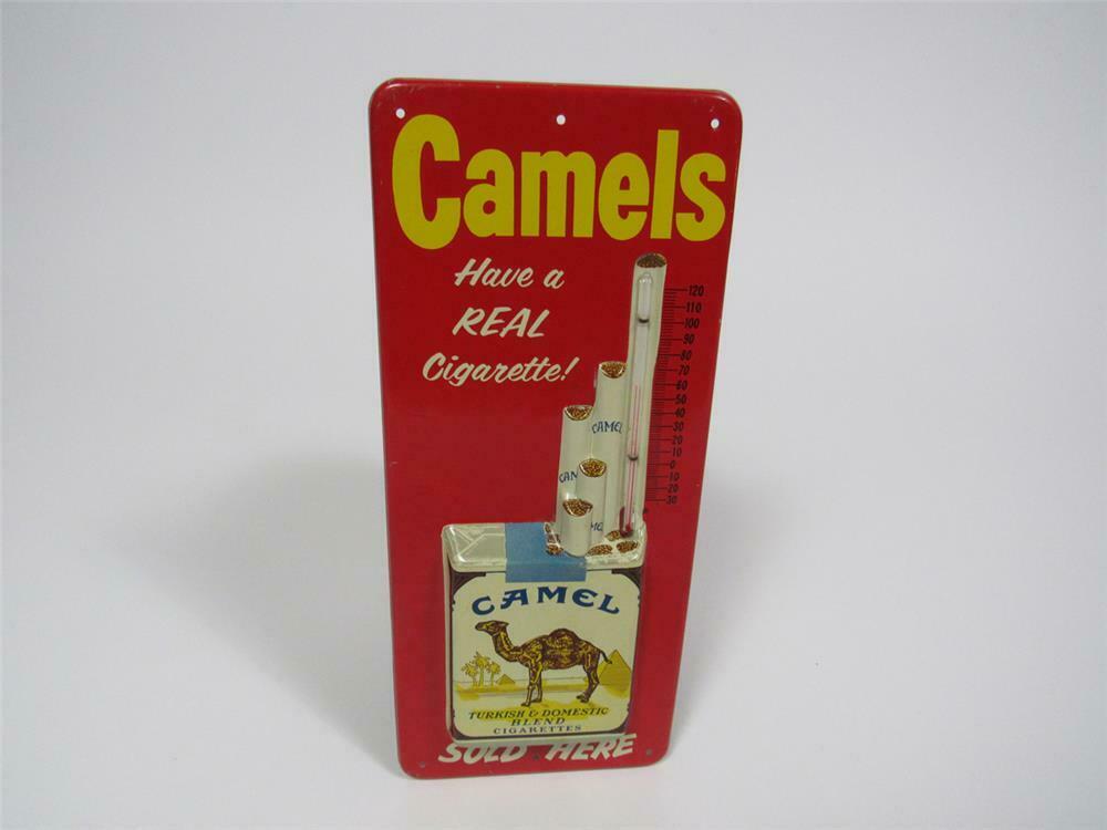 camel cigarette thermometer Vintage Camel Cigarettes Sign sold