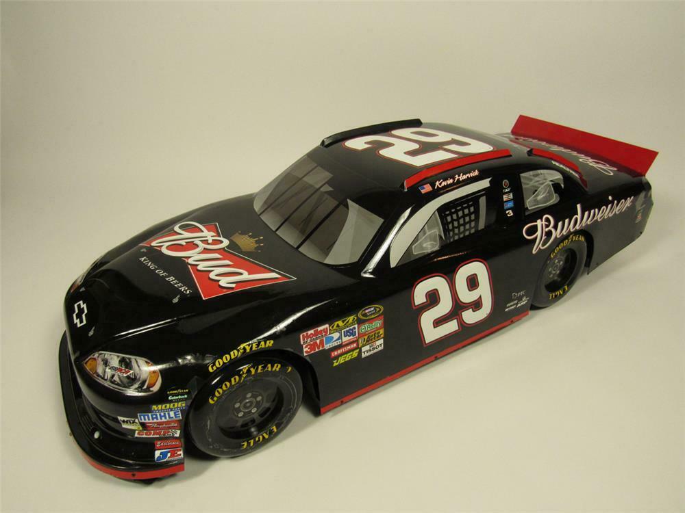 Cool large Ken Harvick Budweiser #29 three-dimensional NASCAR race