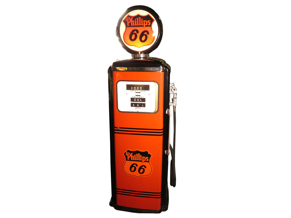 PROFESSIONALLY RESTORED 1955 PHILLIPS 66 TOKHEIM MODEL #300