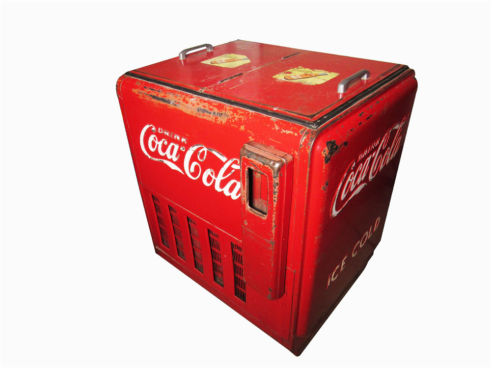 ALL-ORIGINAL 1940S COCA-COLA WESTINGHOUSE WATER-COOLED SODA