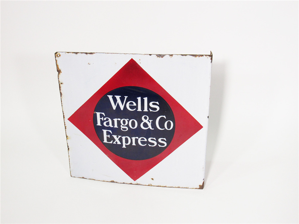 Wells Fargo ノベルティプレート 1982年製 Welcome Aboard Wells Fargo Bank Lapel Pin New Hire Employee Gift