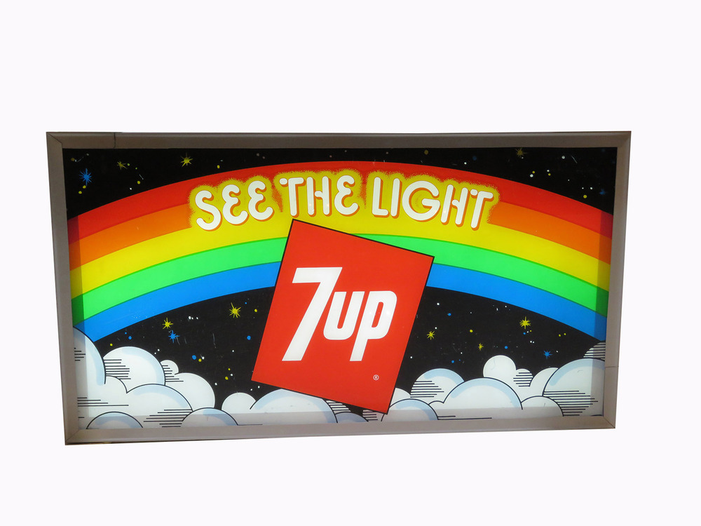 LATE 1960S-EARLY '70S 7UP LIGHT-UP SIGN - Automobilia | Barrett