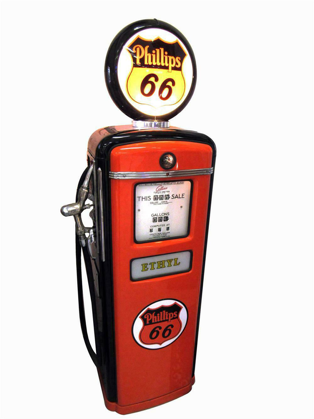 CIRCA 1950S PHILLIP 66 GILBARCO GAS PUMP - Automobilia | Barrett