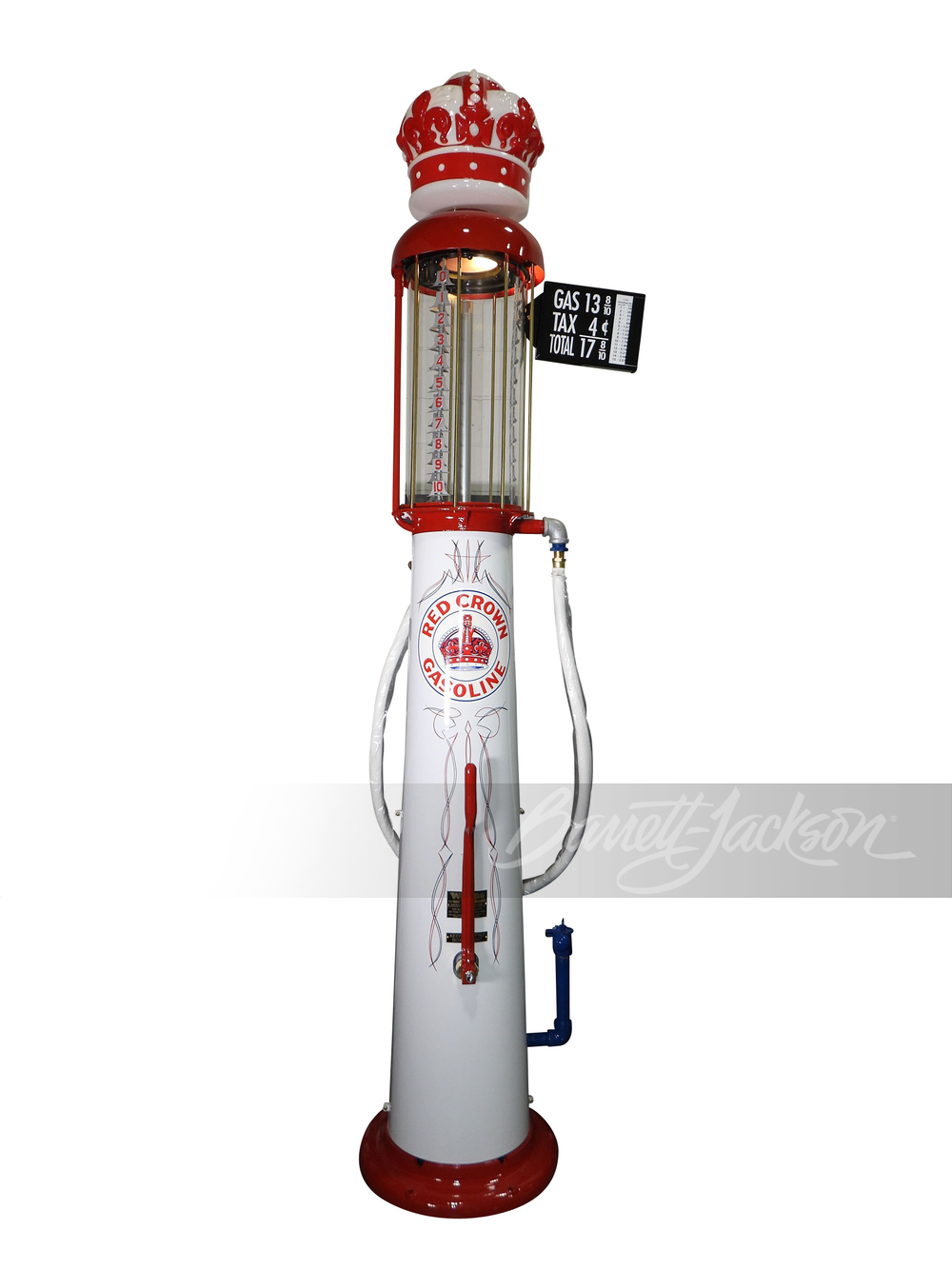 1928 STANDARD OIL RED CROWN GASOLINE WAYNE MODEL 515 VISIBLE GAS